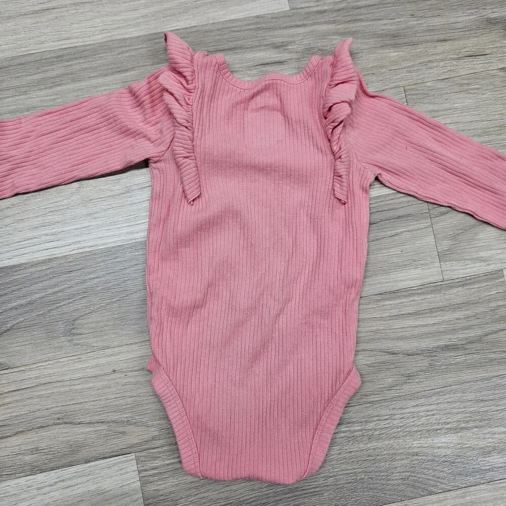 Carters Baby Girl Pink Shirt Bundle Size 12 Months Spring Casual